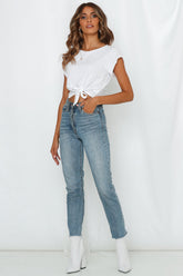 Love Like Crazy Tee White