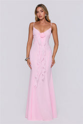 Dewy Dreams Maxi Dress Pink