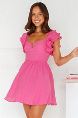 Provence De France Mini Dress Pink