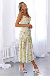Sun Risin Maxi Dress Yellow