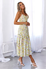 Sun Risin Maxi Dress Yellow