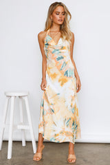 Dont Dye Midi Dress Orange
