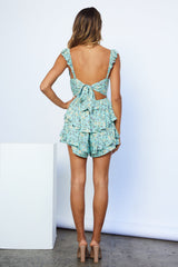 Gypsy Water Romper Sage