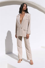 Style Staple Blazer Beige