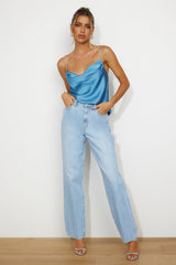 Main Girl Top Blue