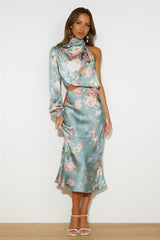 Everything You Need Midi Dress Sage
