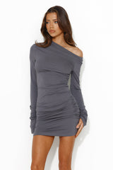 SNDYS Nyah Dress Smoke