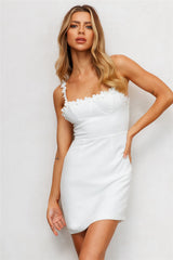 Way You Groove Dress White