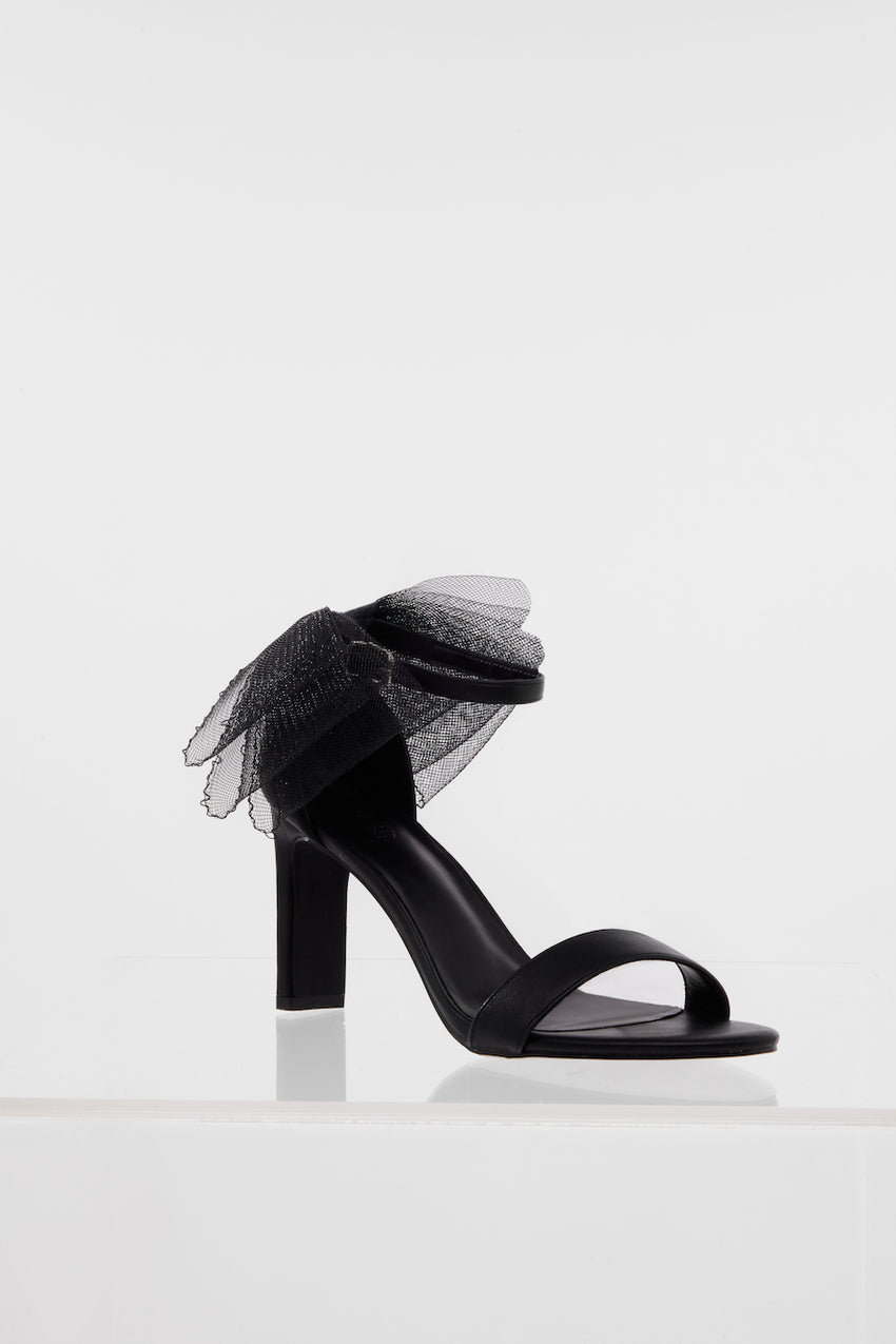 Your Special Day Heels Black PU