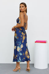Your Windy Days Midi Dress Navy